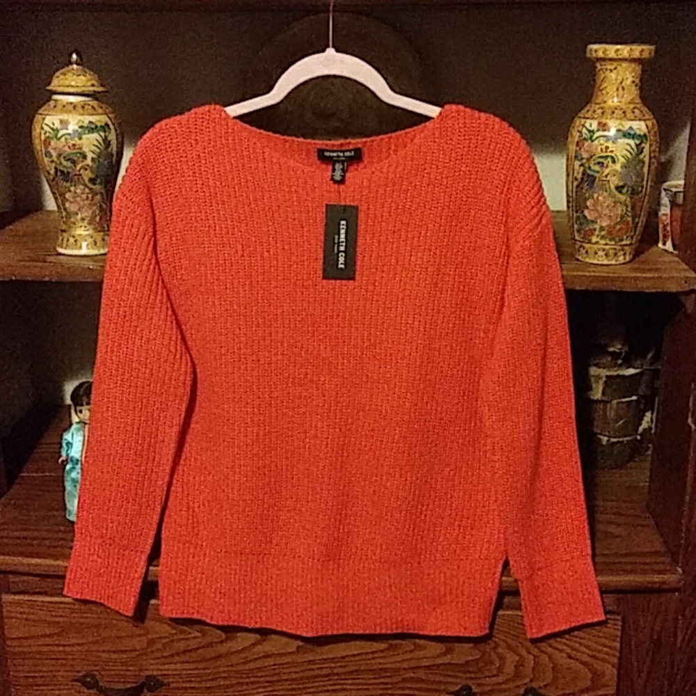 NWT Kenneth Cole red sweter